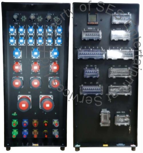 400A in - 2 x 125A/3, 3 x 63A/3, 3 x 32A/3, 3 x 32A/1, 12 x 16A/1, 3 x Soca 400A in - 2 x 125A/3, 3 x 63A/3, 3 x 32A/3, 3 x 32A/1, 12 x 16A/1, 3 x Soca